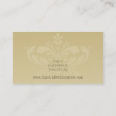 STIJLVOL VISITEKAARTJE:: stijlvolle bloei 1L Visitekaartje (Achterkant)