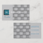 Stijlvol Visitekaartje van consultant (Voorkant / Achterkant)