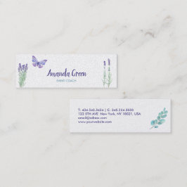 Stijlvol Visitekaartje van Floral Butterfly