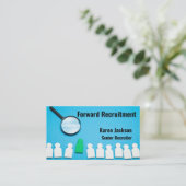 Stijlvol Visitekaartje voor aanwerving (Staand voorkant)