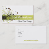 Stijlvol Visitekaartje (voor alle doeleinden) - "B (Voorkant / Achterkant)