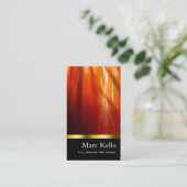 Stijlvol Visitekaartje (voor alle doeleinden) - "L (Staand voorkant)