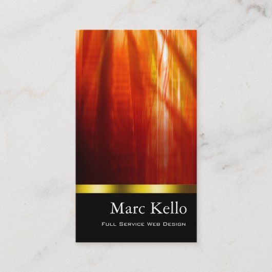 Stijlvol Visitekaartje (voor alle doeleinden) - "L (Voorkant)