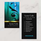 Stijlvol Visitekaartje (voor alle doeleinden) - "L (Voorkant / Achterkant)