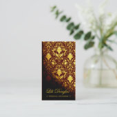 Stijlvol Visitekaartje (voor alle doeleinden) - "R (Staand voorkant)