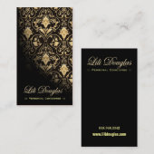 Stijlvol Visitekaartje (voor alle doeleinden) - "R (Voorkant / Achterkant)