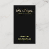 Stijlvol Visitekaartje (voor alle doeleinden) - "R (Achterkant)