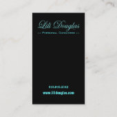 Stijlvol Visitekaartje (voor alle doeleinden) - "R (Achterkant)