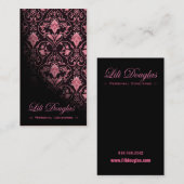 Stijlvol Visitekaartje (voor alle doeleinden) - "R (Voorkant / Achterkant)