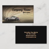 Stijlvol Visitekaartje voor automobielindustrie (Voorkant / Achterkant)