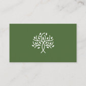 Stijlvol Visitekaartje voor boomontwerp (Voorkant)