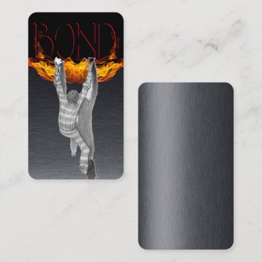 Stijlvol Visitekaartje voor borgtocht (Voorkant / Achterkant)