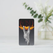 Stijlvol Visitekaartje voor borgtocht (Staand voorkant)