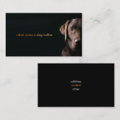 Stijlvol visitekaartje voor gezelschapsdieren (Voorkant / Achterkant)