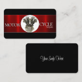 Stijlvol Visitekaartje voor motorfietsen (Voorkant / Achterkant)