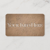 Stijlvol Visitekaartje voor motorfietsen (Achterkant)