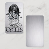 Stijlvol Visitekaartje voor motorfietsen (Voorkant / Achterkant)