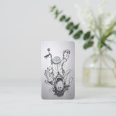 Stijlvol Visitekaartje voor motorfietsen (Staand voorkant)