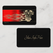 Stijlvol Visitekaartje voor motorfietsen (Voorkant / Achterkant)