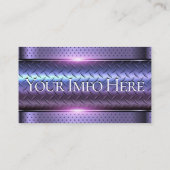 Stijlvol Visitekaartje voor motorfietsen (Achterkant)