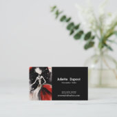 Stijlvol Visitekaartje voor tapelaar (Staand voorkant)