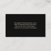 Stijlvol Visitekaartje voor verkopers (Achterkant)