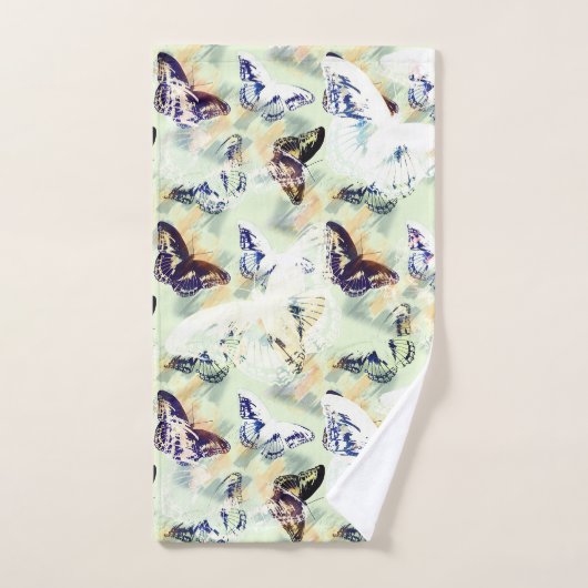Stijlvol vlinder bad handdoek (Handdoek)