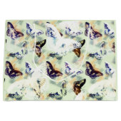 Stijlvol vlinder groot cadeauzakje (Voorkant)