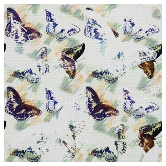 Stijlvol vlinder stof (Swatch)
