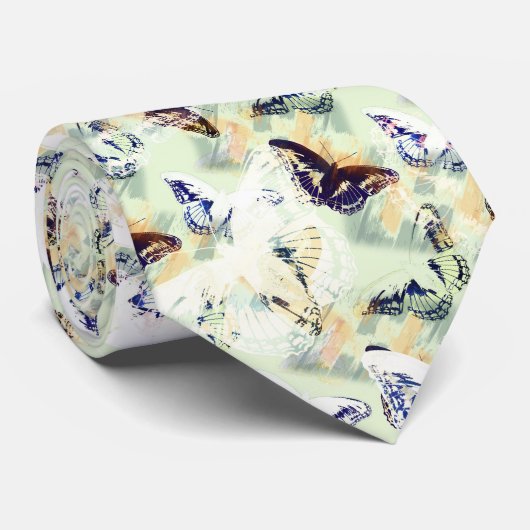 Stijlvol vlinder stropdas (Opgerold)