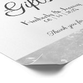 Stijlvol  voetbrouwbord poster (Hoek)