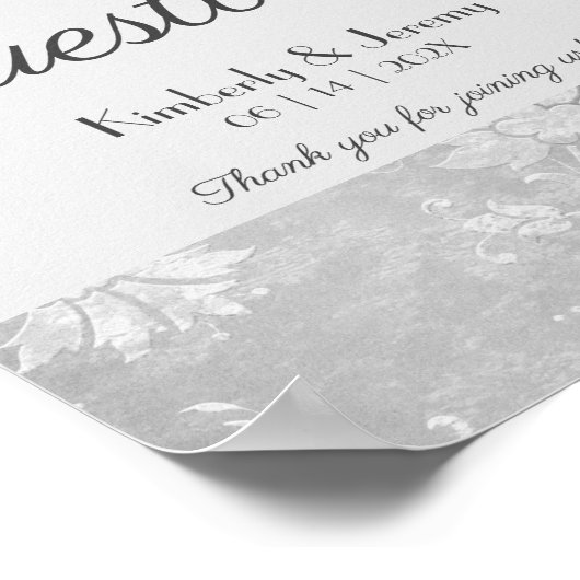 Stijlvol  voetgangersboek poster (Hoek)