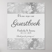 Stijlvol voetgangersboek poster (Voorkant)