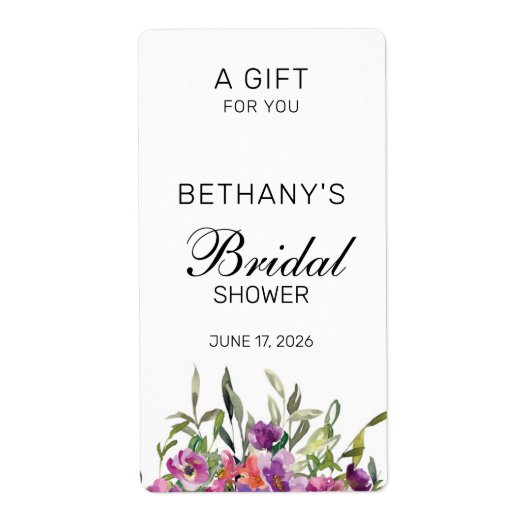 Stijlvol Vrijgezellenfeest Handje Sanitizer Etiket (Voorkant)