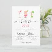 Stijlvol Vrijgezellenfeest Kaart (Staand voorkant)