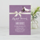 Stijlvol Vrijgezellenfeest Tortelduifjes Kaart (Staand voorkant)