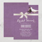 Stijlvol Vrijgezellenfeest Tortelduifjes Kaart (Voorkant / Achterkant)