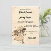 stijlvol Vrijgezellenfeest voor bridendro- Kaart (Staand voorkant)