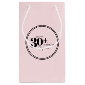 Stijlvol Vrouwelijk 30ste Verjaardagsfeest met Naa Klein Cadeauzakje (Achterkant)