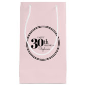 Stijlvol Vrouwelijk 30ste Verjaardagsfeest met Naa Klein Cadeauzakje (Voorkant)