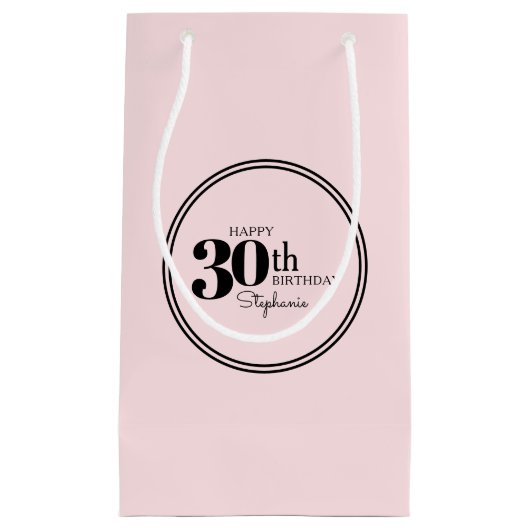 Stijlvol Vrouwelijk 30ste Verjaardagsfeest met Naa Klein Cadeauzakje (Voorkant)
