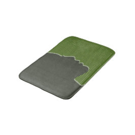 Stijlvol Vrouwen silhouet Badmat