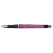 Stijlvol, warm roze glitter pen (Voorkant)