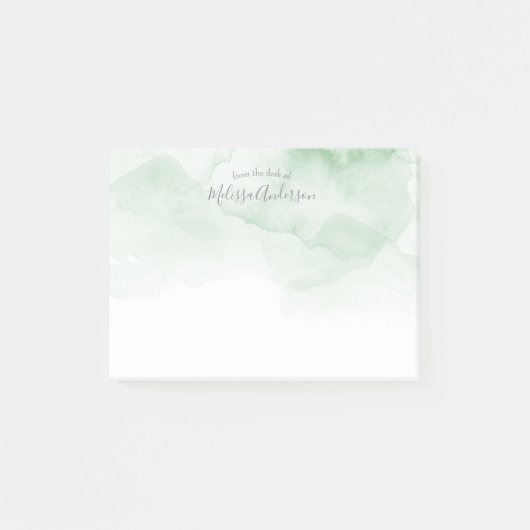 Stijlvol, Waterverf, Modern, Trendy, Chic Post-it® Notes (Voorkant)
