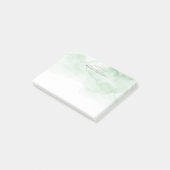 Stijlvol, Waterverf, Modern, Trendy, Chic Post-it® Notes (Schuin)