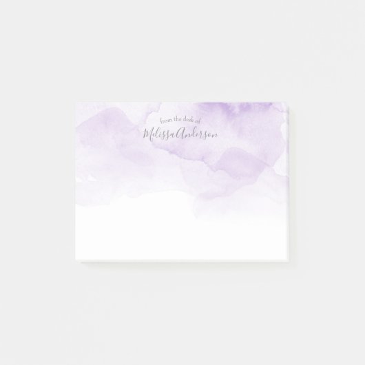 Stijlvol, Waterverf, Modern, Trendy, Chic Post-it® Notes (Voorkant)