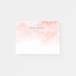 Stijlvol, Waterverf, Modern, Trendy, Chic Post-it® Notes
