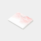 Stijlvol, Waterverf, Modern, Trendy, Chic Post-it® Notes (Schuin)