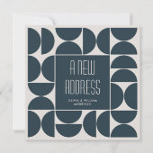 Stijlvol We hebben verplaatst Nieuw Home Adres Bla Aankondiging (Voorkant)