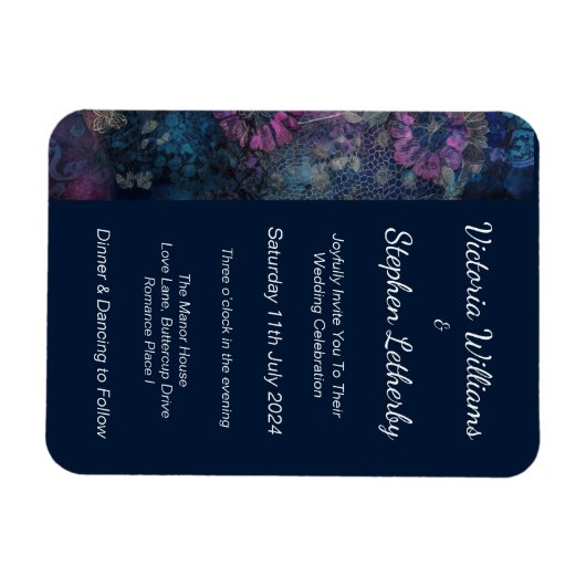 Stijlvol weddenschap Flexible Magnet Magneet (Horizontaal)